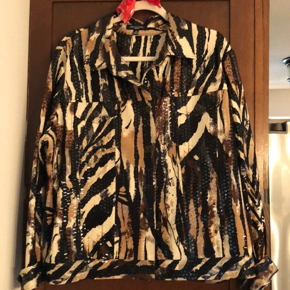 Tiger sequined jacket - Picture 1 of 2